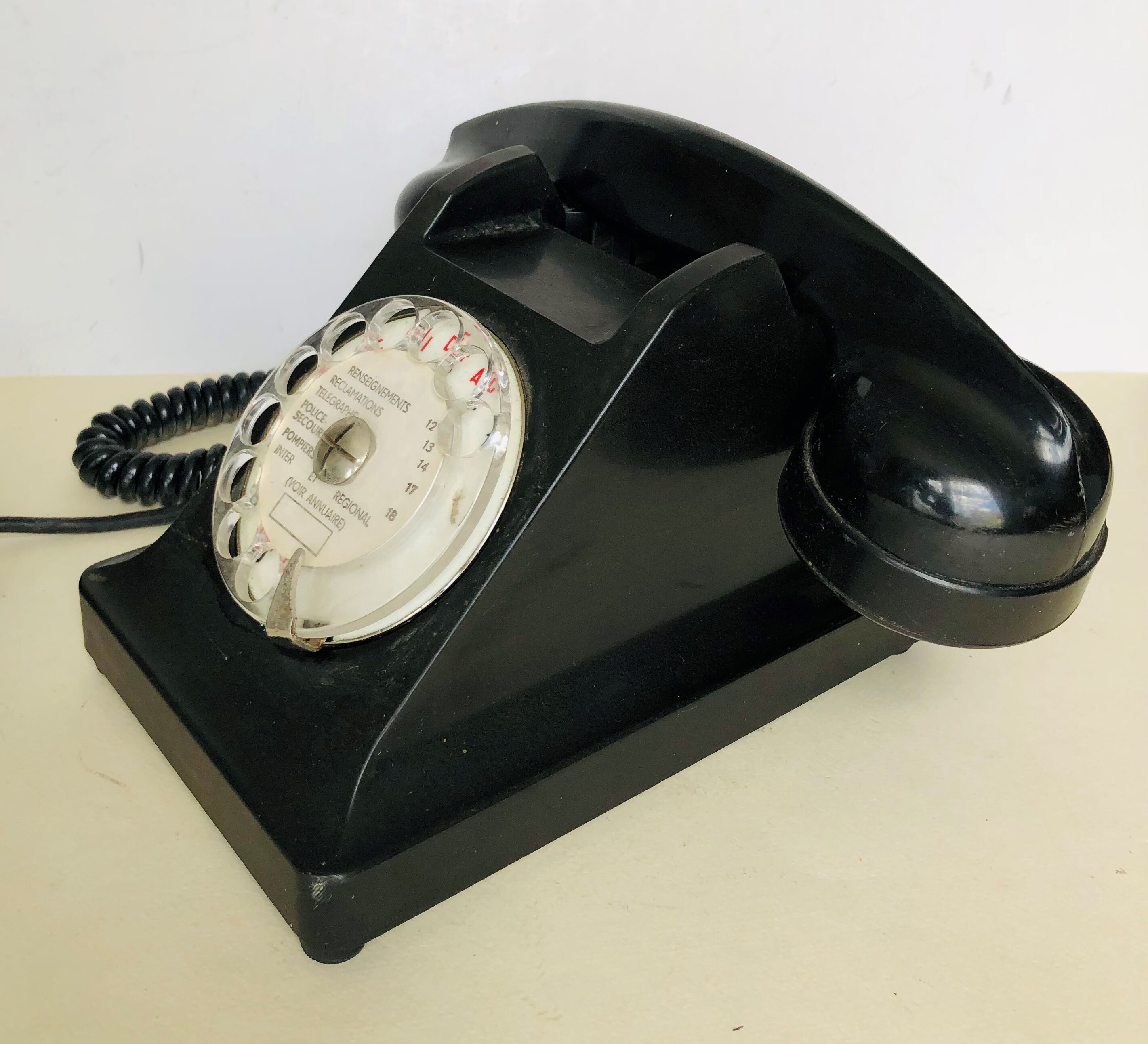 Old bakelite phone
