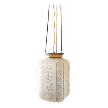 Suspension / Lanterne Art déco