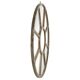 Round industrial metal mirror (100cm x 3cm)