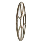Miroir industriel rond en métal (100cm x 3cm)