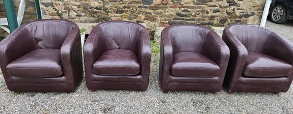 Fauteuils crapaud Duvivier