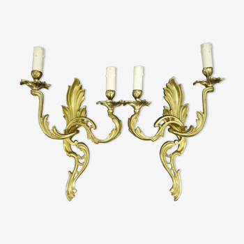 Paire d'appliques style Louis XV