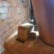 3 Brutalist bistro chairs year 60