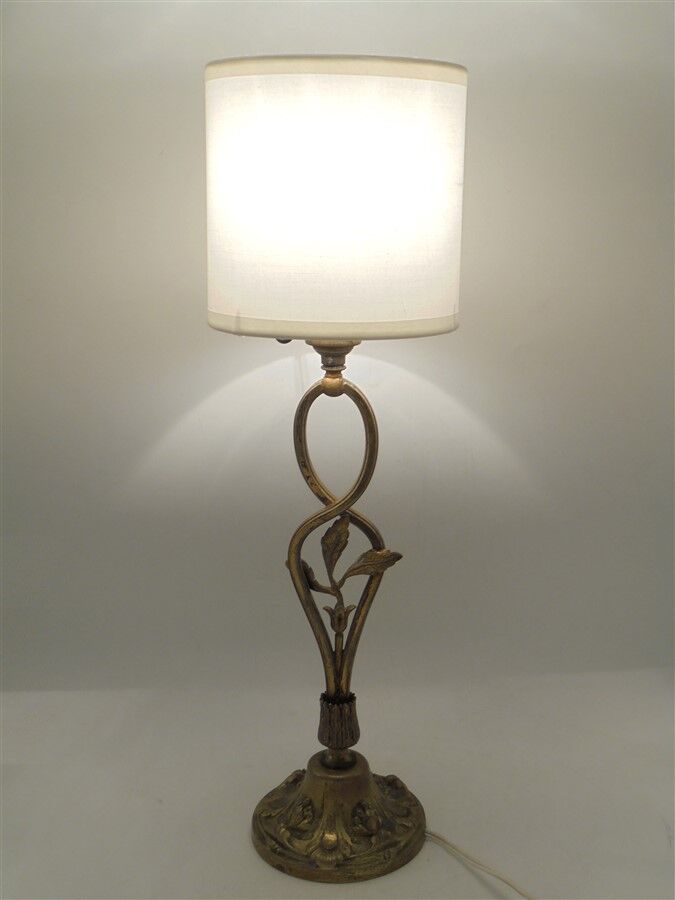 Floral decor lamp
