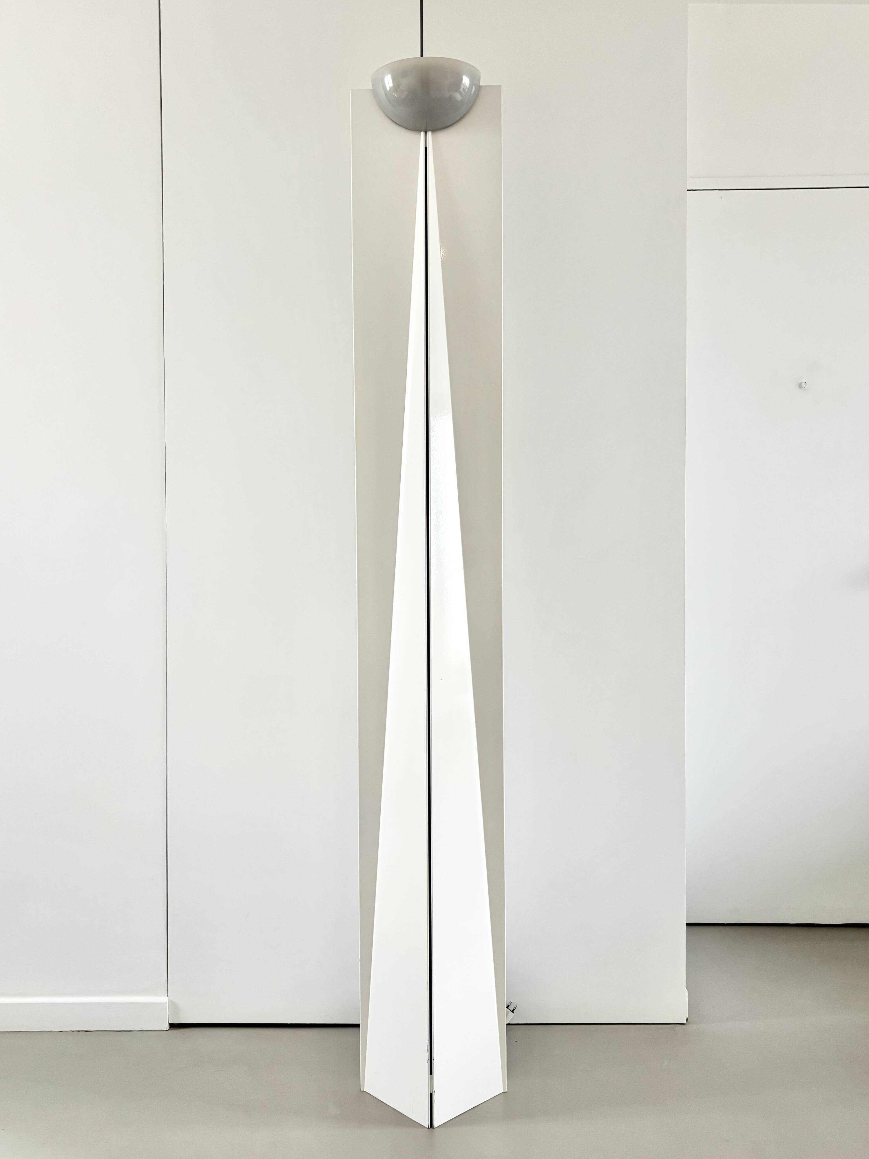 Sculptural floor lamp, 1980
