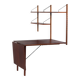 Système mural Royal avec bureau par Poul Cadovius pour Cado, années 1960 – Teck, pliable