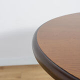 Table basse en fonte et bois, Art Nouveu
