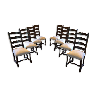 Set 8 lounge chairs