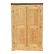 Superb Parisian wardrobe cloakroom cupboard in natural light pine.