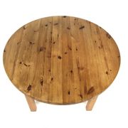 Table de salle à manger scandinave en pin, Suède, 1970