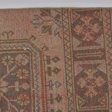 Oushak handmade vintage runner rug sku c112
