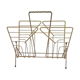 Vintage vinyl magazine rack