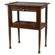 Early 20th Century Oak Tea Cabinet with Tray, 1950s