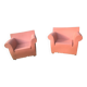 Two Bubble chairs by Philippe Starck Kartell edition