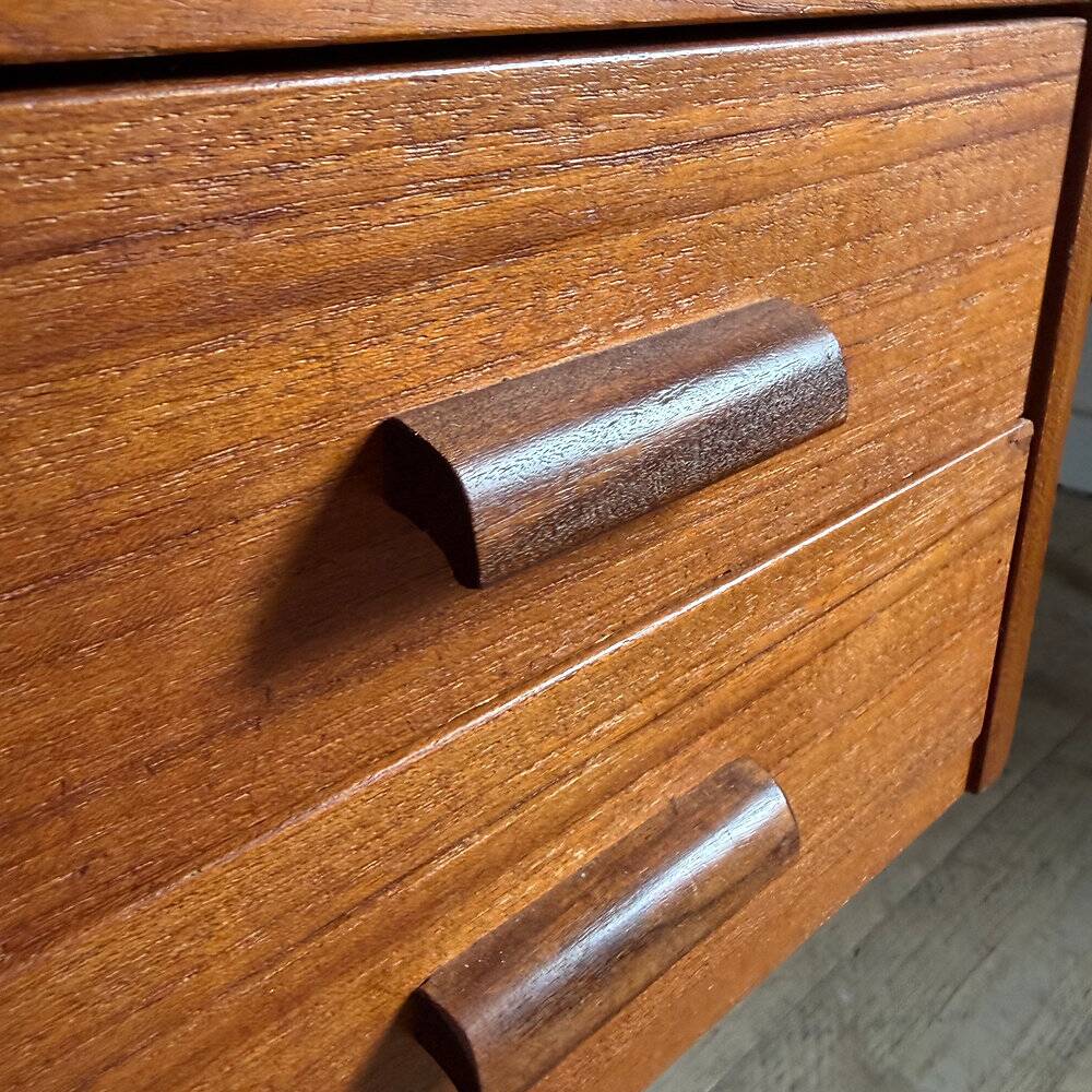 Scandinavian teak desk, Denmark