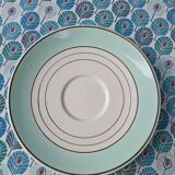 Petites assiettes vert menthe