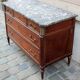 18th C. Mahogany Chest Of Drawers - Marble Top