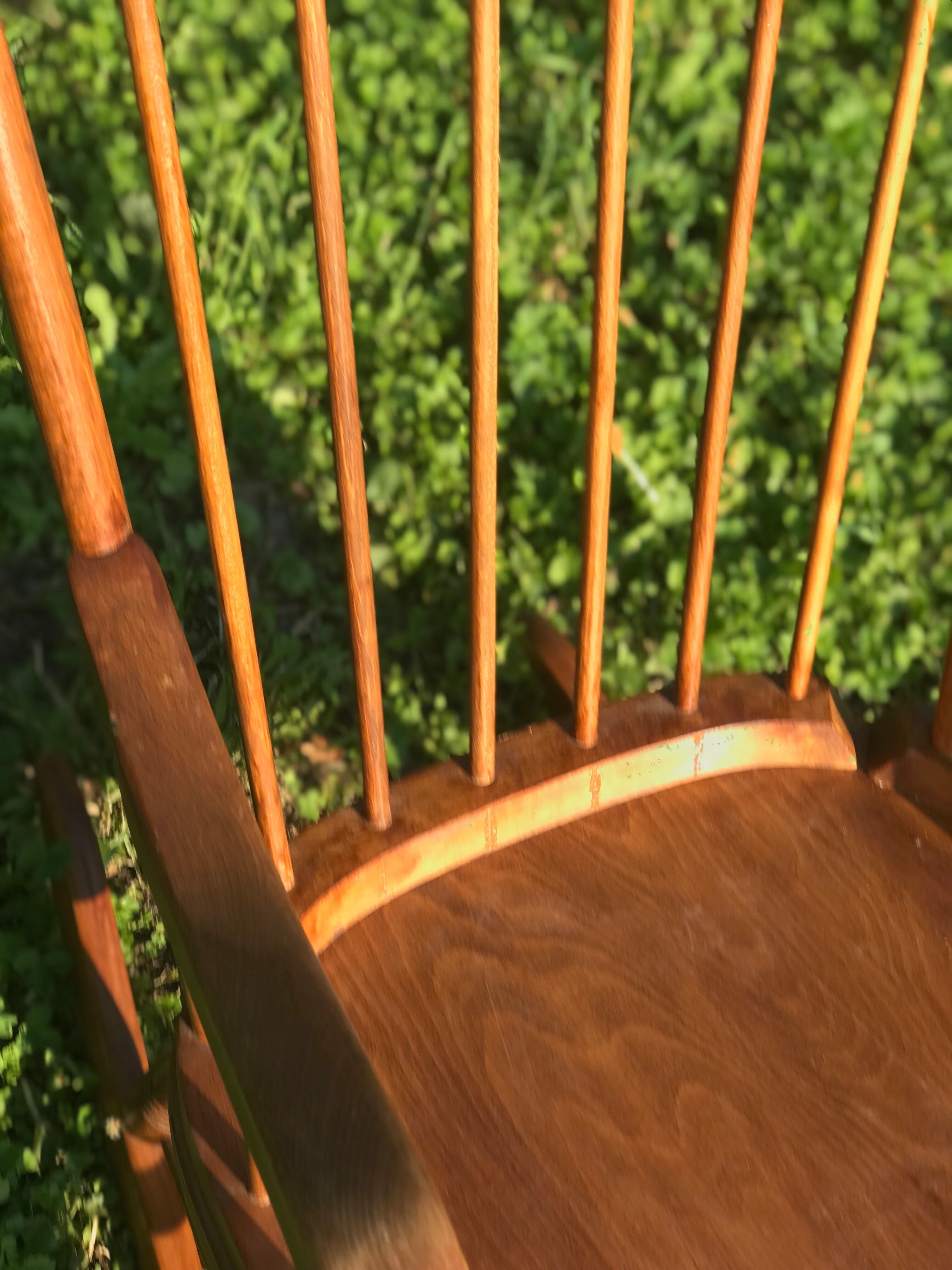 Vintage scandinavian rocking chair