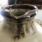 Vintage matte glaze stoneware pitcher
