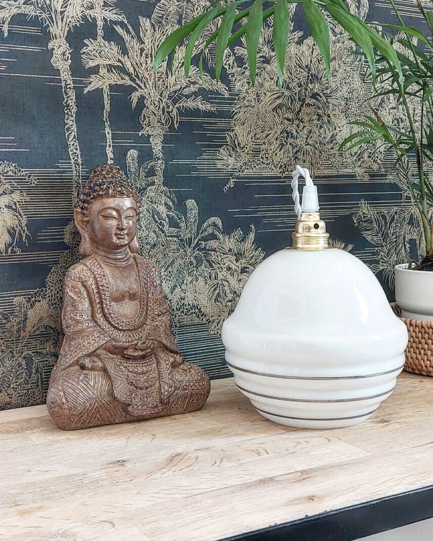 Vintage opaline walker