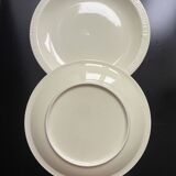 Duo of yellow plates