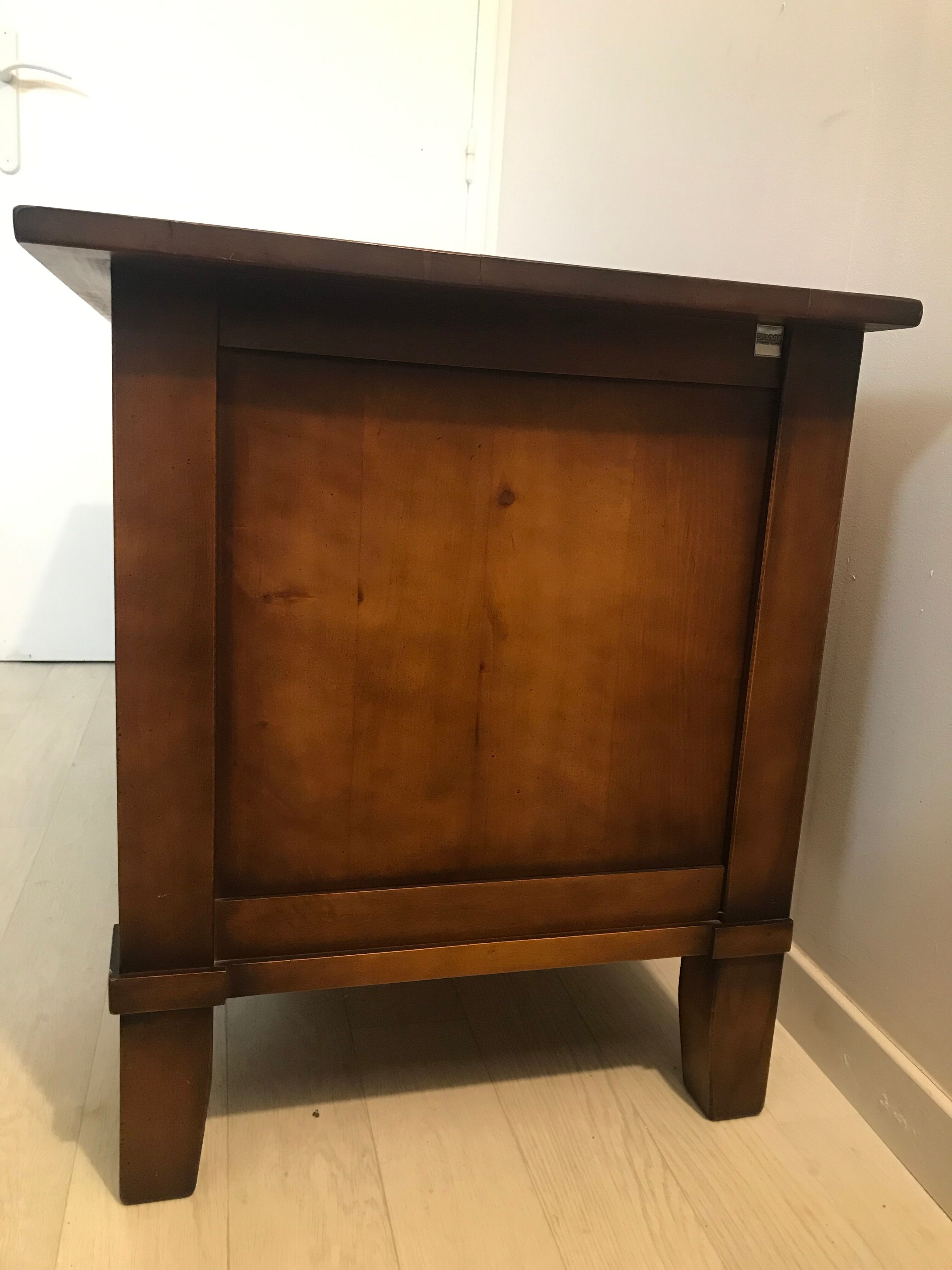 Furniture with drawer signed by Louis Drimmer
