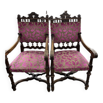 pair of armchairs