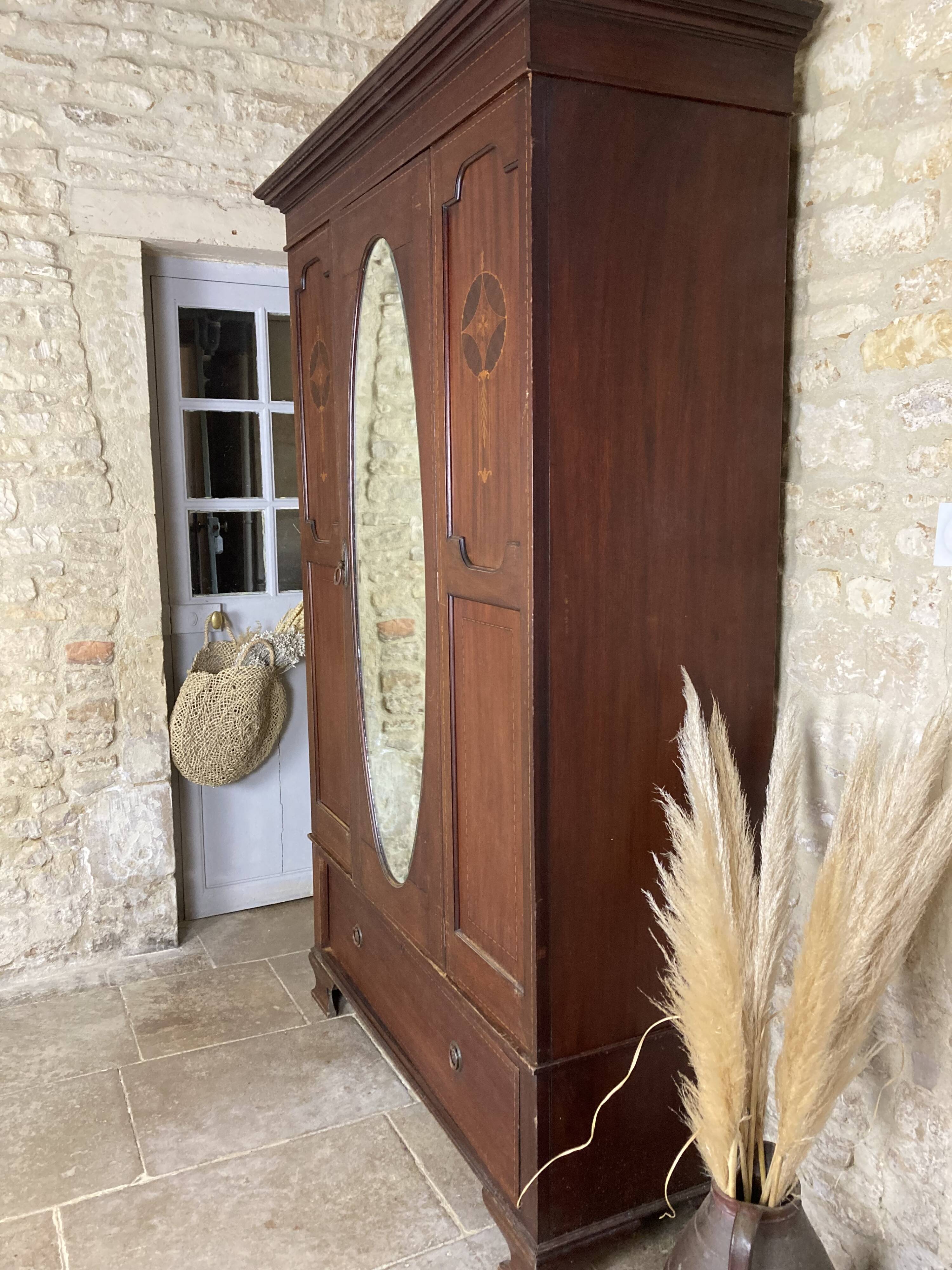 19th century English wardrobe