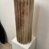 Old plaster column