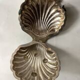 Silver-plated caviar or butter dish