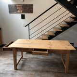 Renovated farmhouse table
