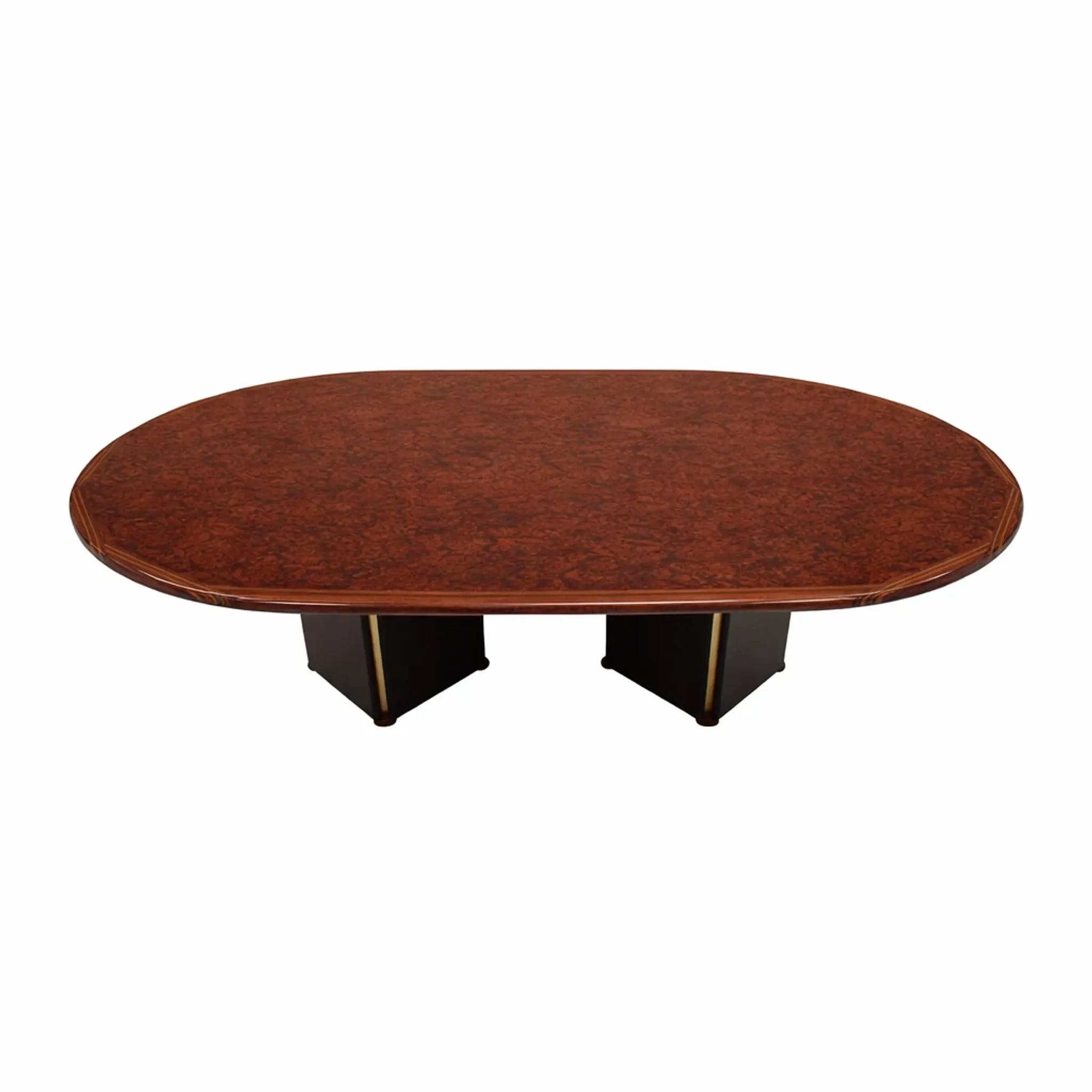 Mid-Century Afra And Tobia Scarpa Artona Italian DiningRoom Wood Table