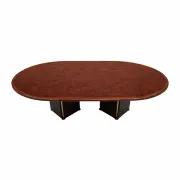 Mid-Century Afra And Tobia Scarpa Artona Italian DiningRoom Wood Table