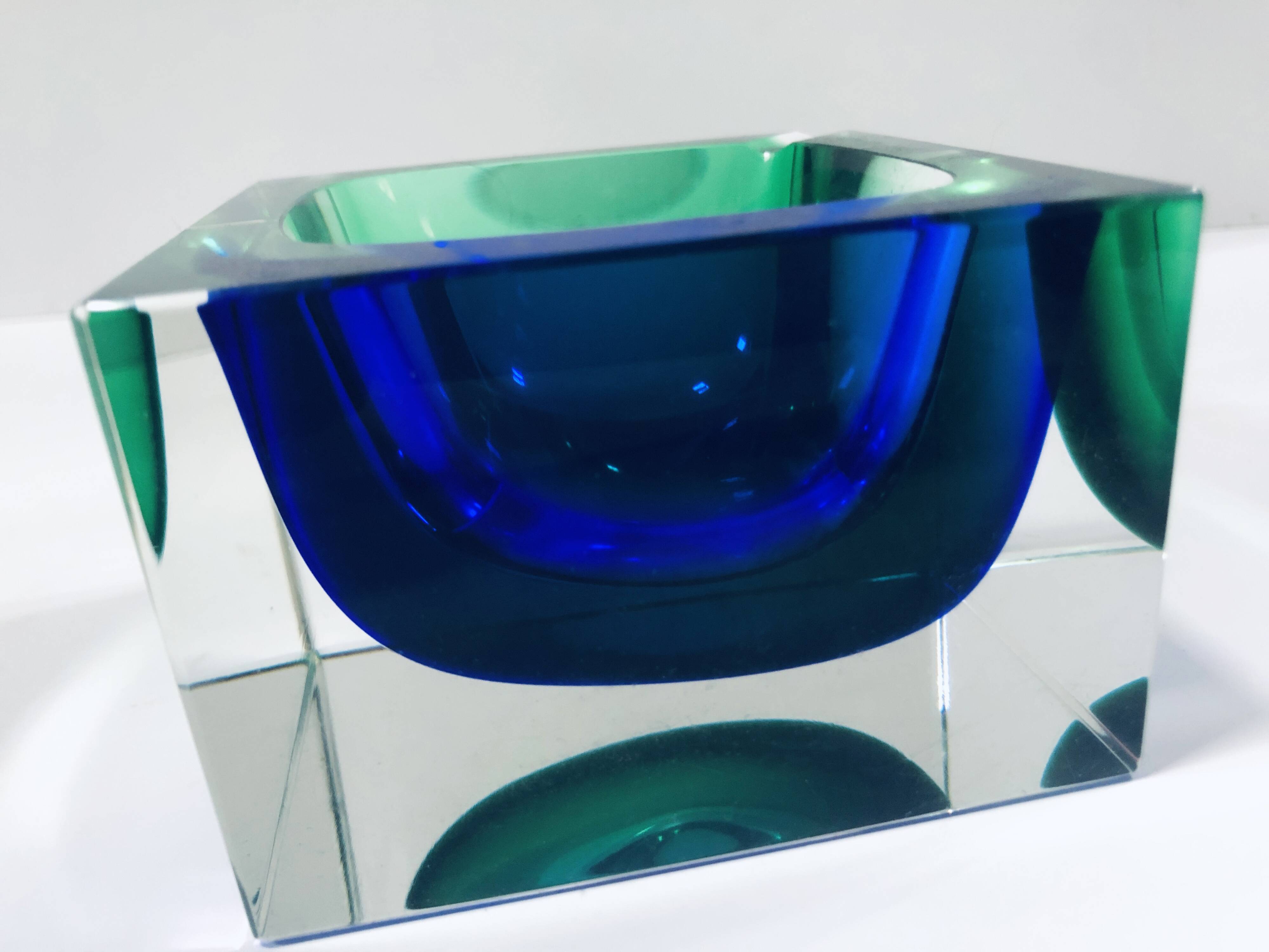 Ashtray • Empty Pocket • Murano • Flavio Poli • Seguso Vetri d'Arte • 1960
