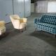 Sofa sofa 'Arc' club organic kidney years 50-60