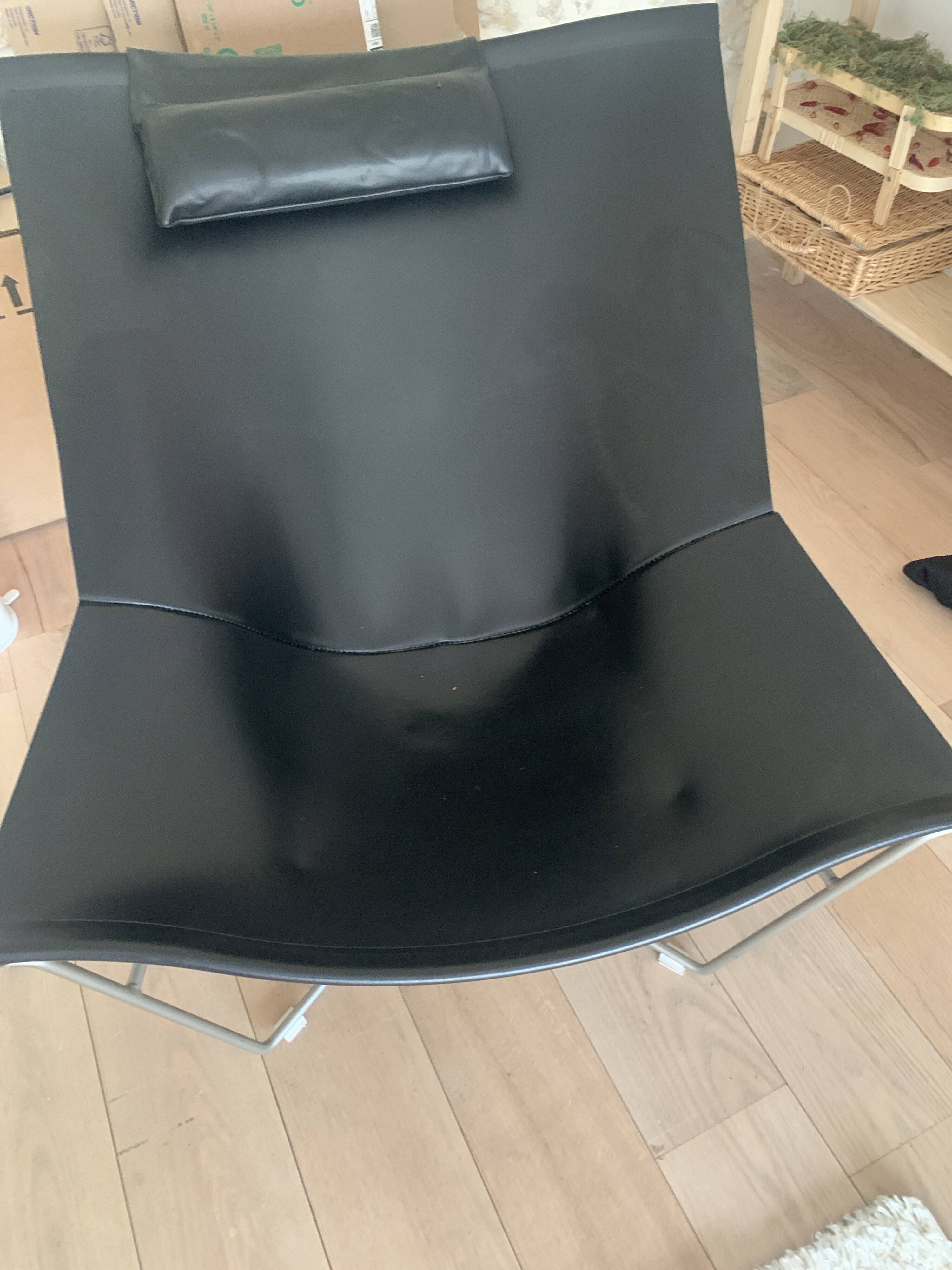 Fauteuil cuir Designer David Weeks
