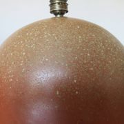 Lampe boule en céramique années 50 60