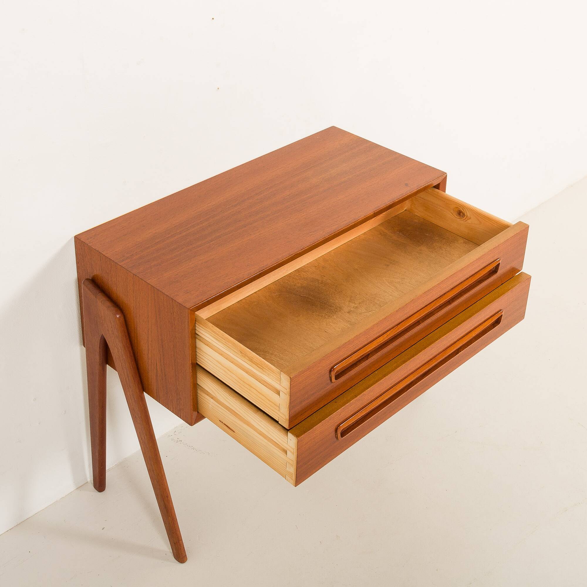 Danish petite teak dresser by Svenstrup Mobler, 1960s
