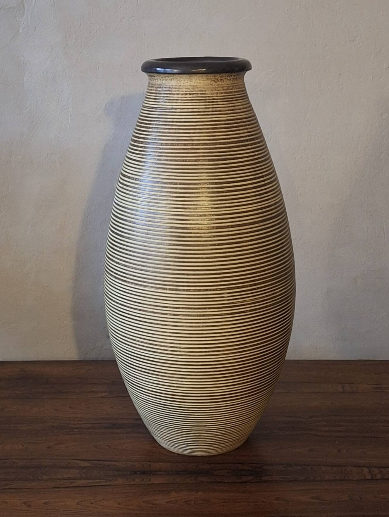 Larege mid century ceramic floor vase, 1960s