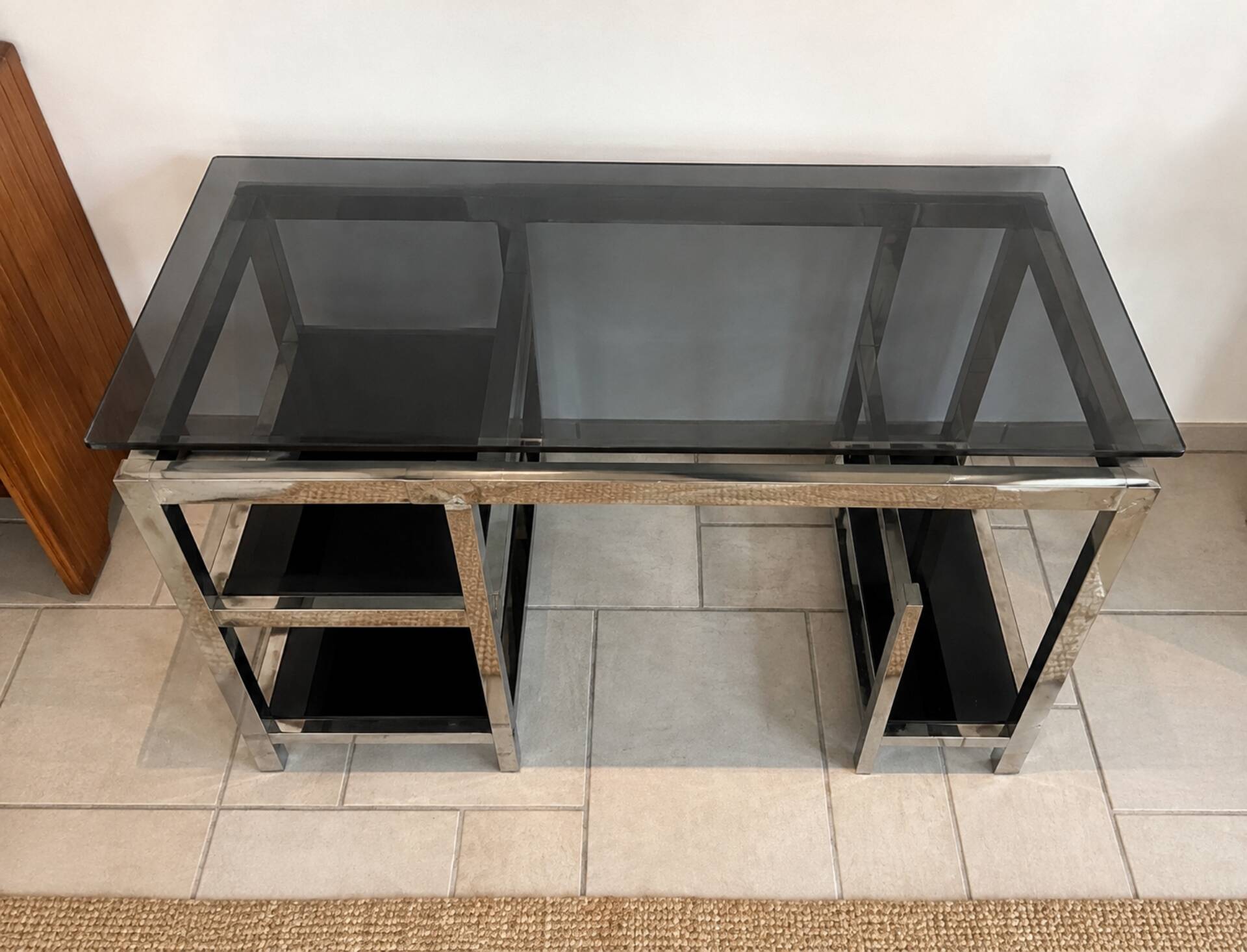 Bureau vintage chrome