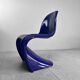 Chaise violette Verner Panton Herman Miller Fehlbaum 1971