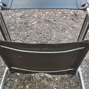 Belle paire de chaises anciennes style marcel breuer