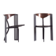 Postmodern Ota Otanek chair by Borek Sipek for Vitra, Germany 1990s set of 2