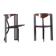 Postmodern Ota Otanek chair by Borek Sipek for Vitra, Germany 1990s set of 2
