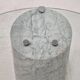 K1000 Glass & Carrara Marble Coffee Table Team Form AG, Ronald Schmitt, 1975