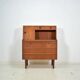 Danish sekretary teak 1960s vintage Scandinavian mid century