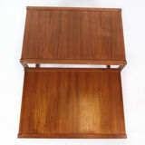 Nesting table in teak of Danish design from the 1960s