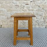 Wooden stool from the 1960s-70s