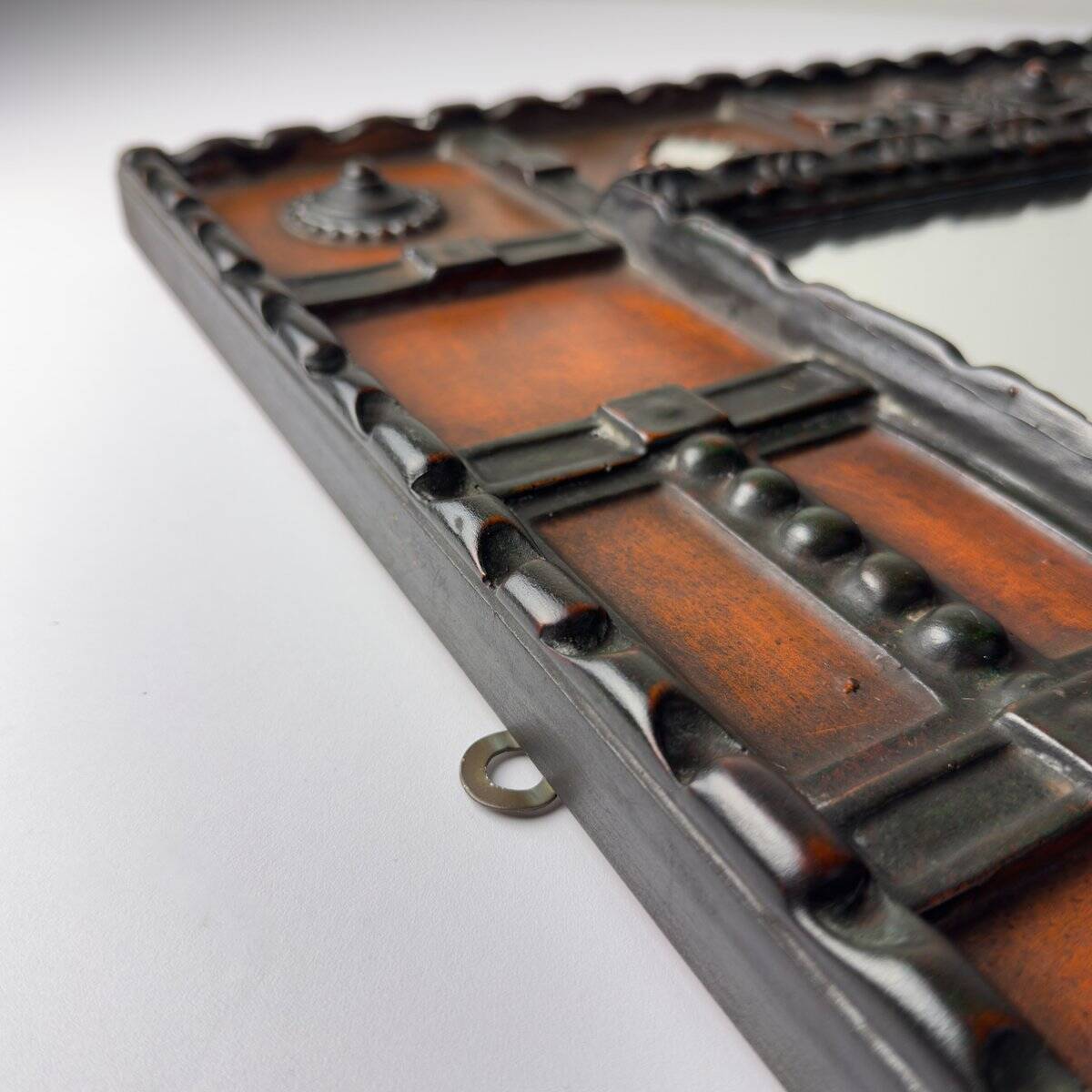 Vintage wall mirror by Palladio, Italy, 1960s