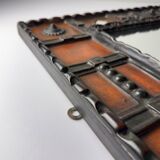 Vintage wall mirror by Palladio, Italy, 1960s